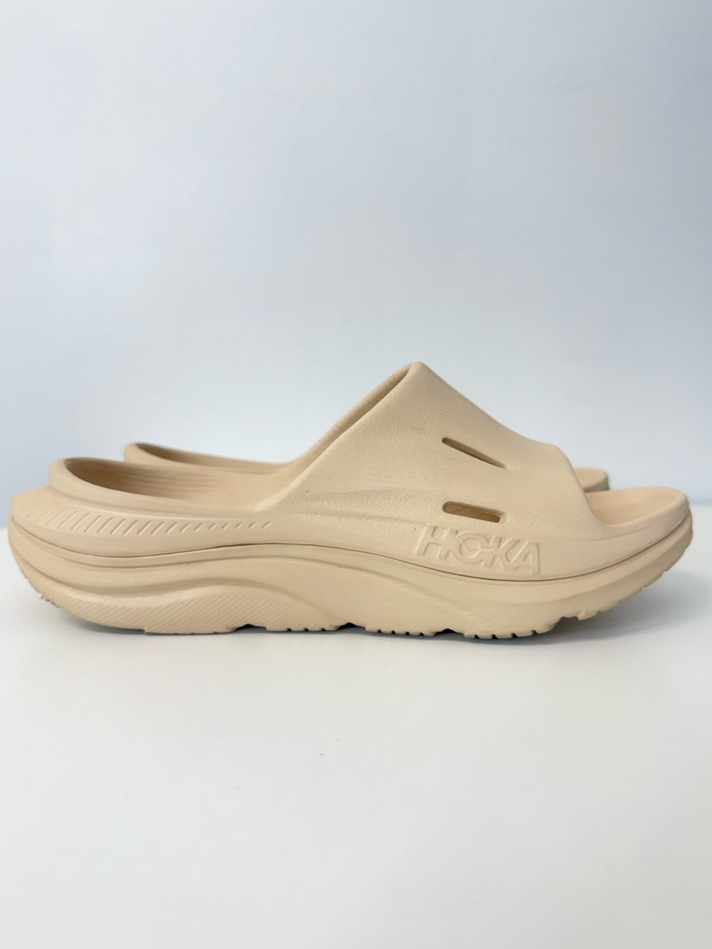 Hoka One One Ora Recovery Slide Sandal 3 Women’s Size 7 Shifting Sand